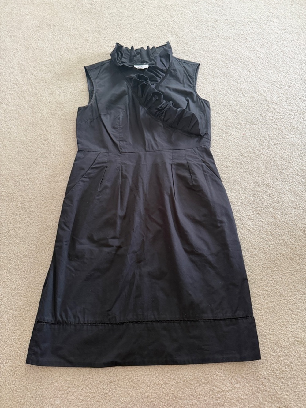 Loft ruffle dress